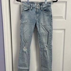 Guess mid rise skinny jeans